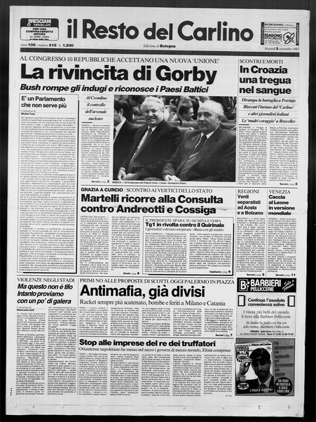 Il Resto del Carlino : giornale dell'Emilia